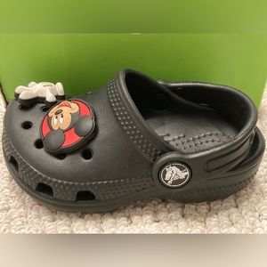 Mickey Toddler Crocs size 6